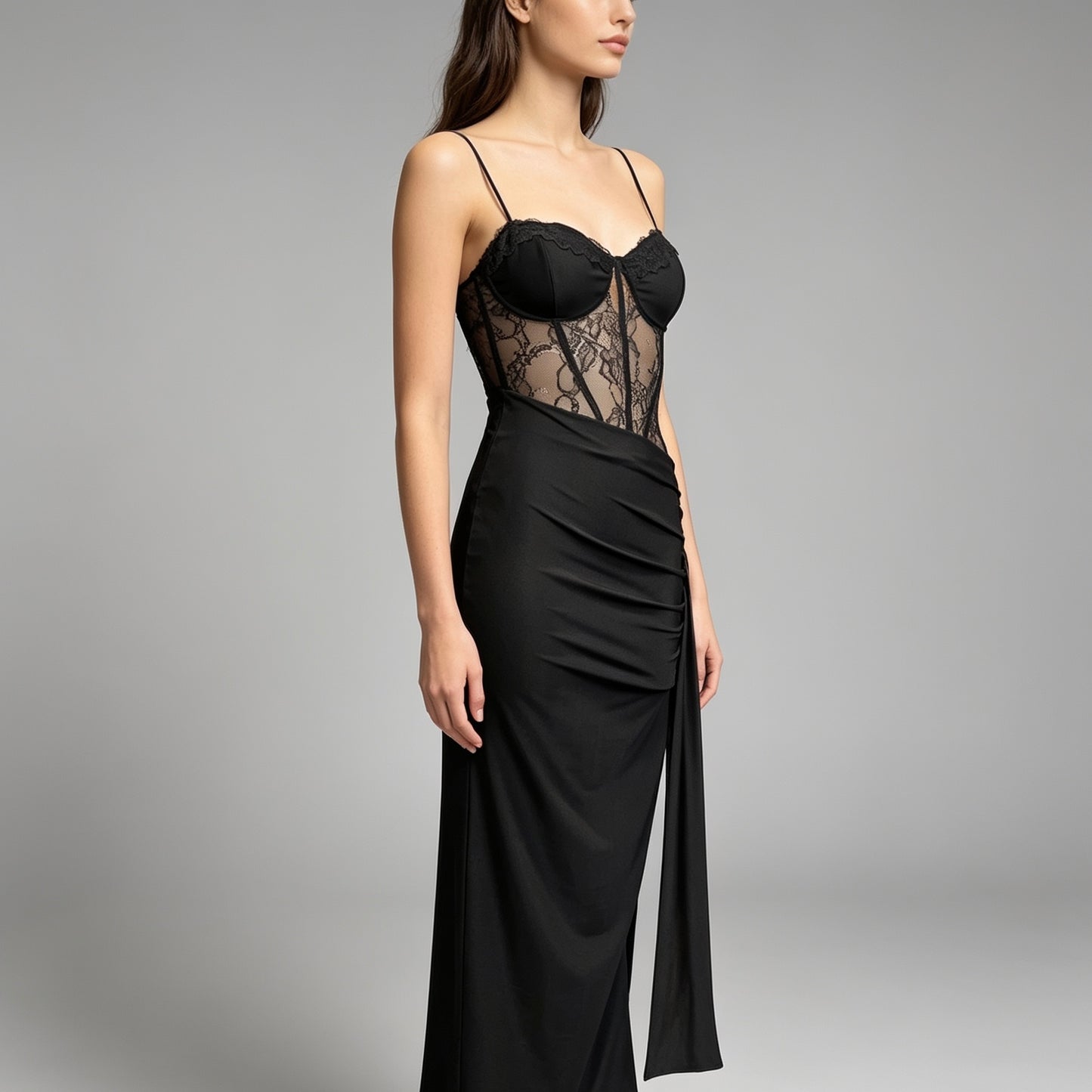 Vestito in dettaglio in pizzo