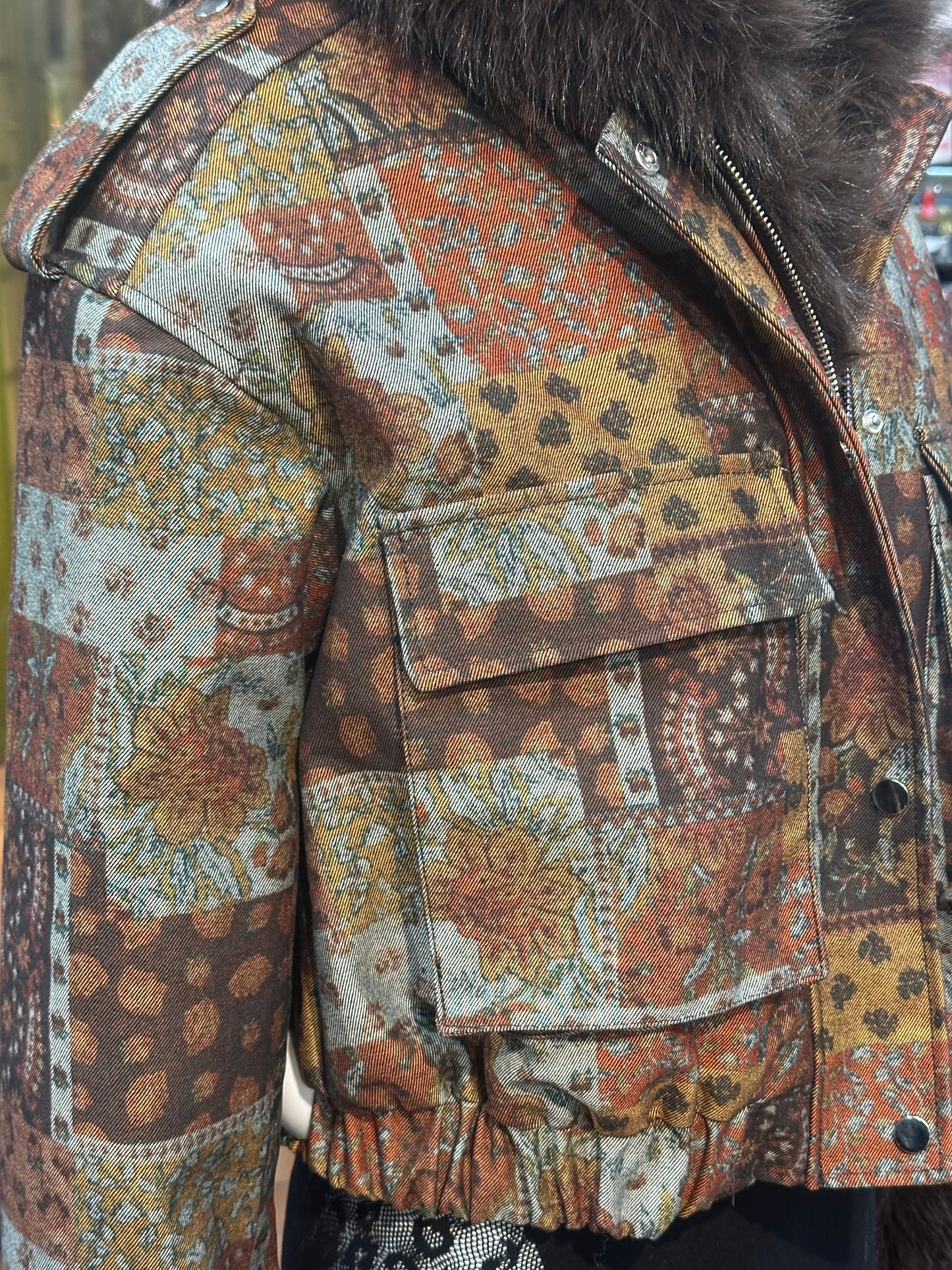 Giubbotto Patchwork – Onda Selvaggia