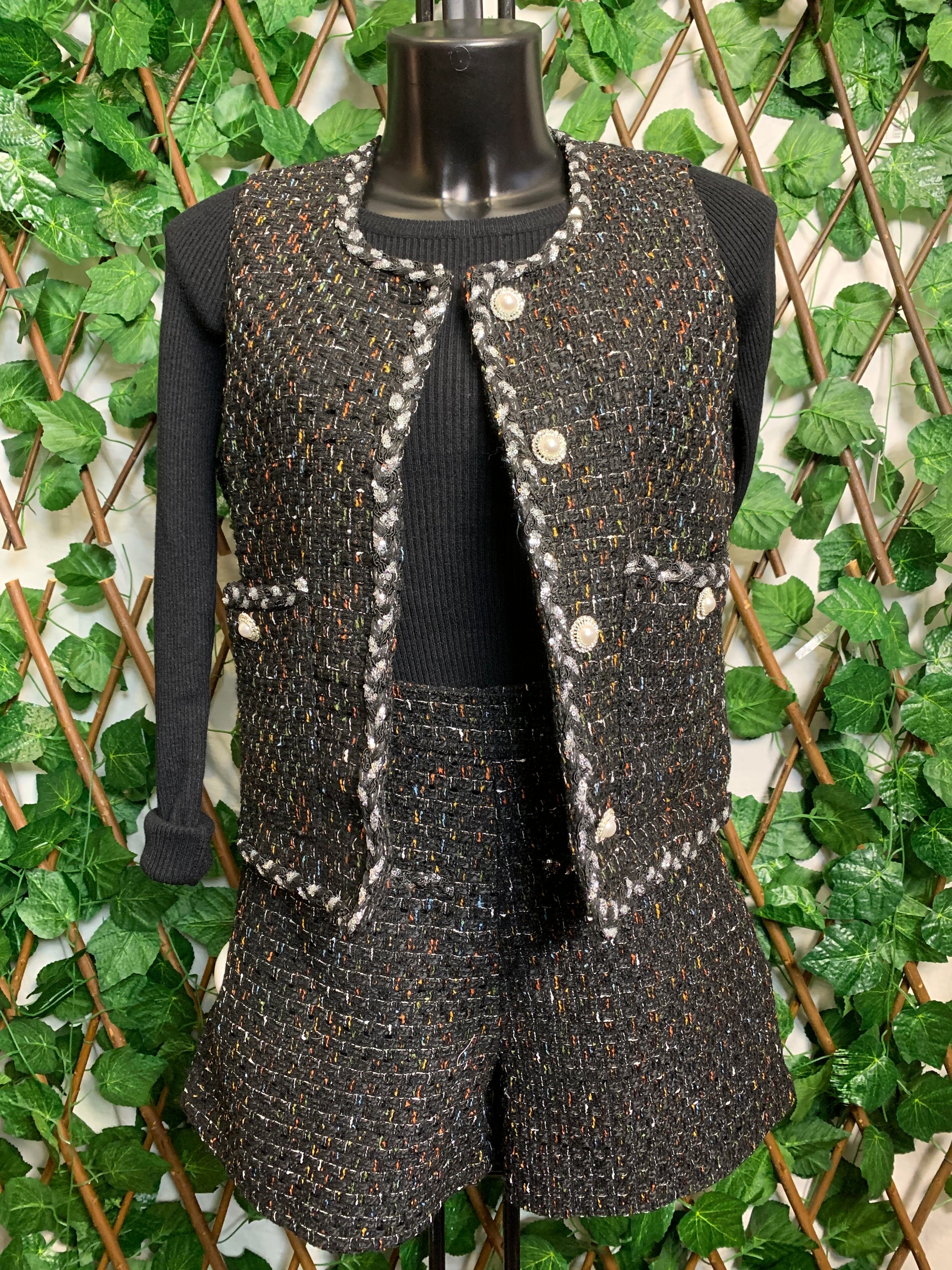 Completo in tweed