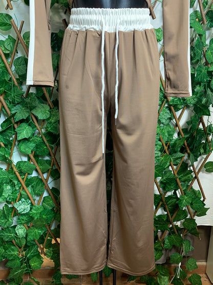 Tuta completa con top corto