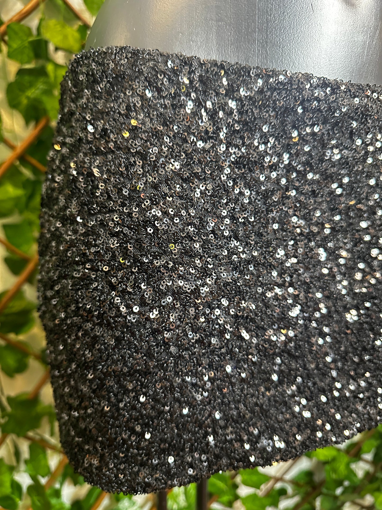 Completo con la stella marina in paillettes