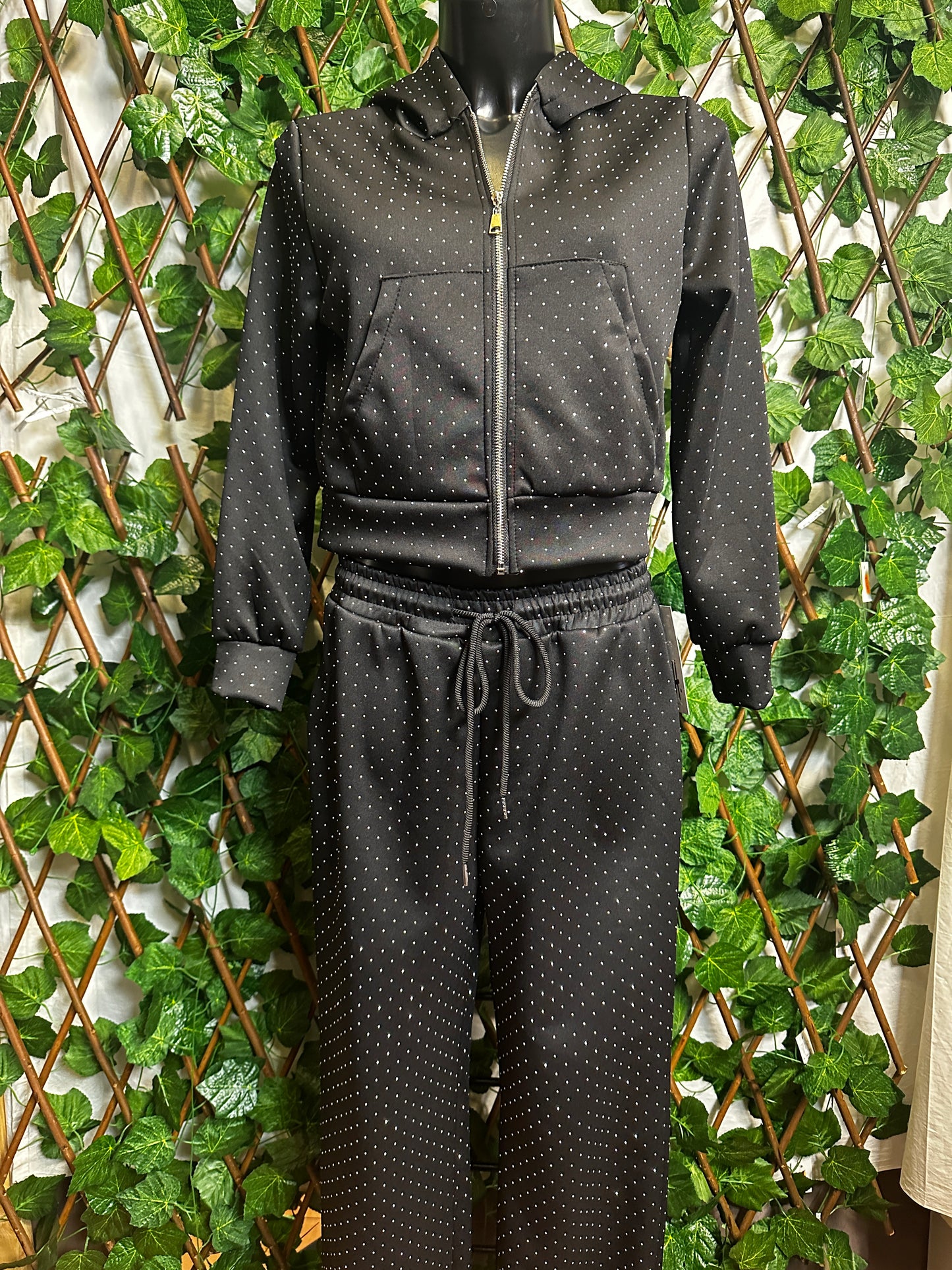 Completo sportivo brillantinato