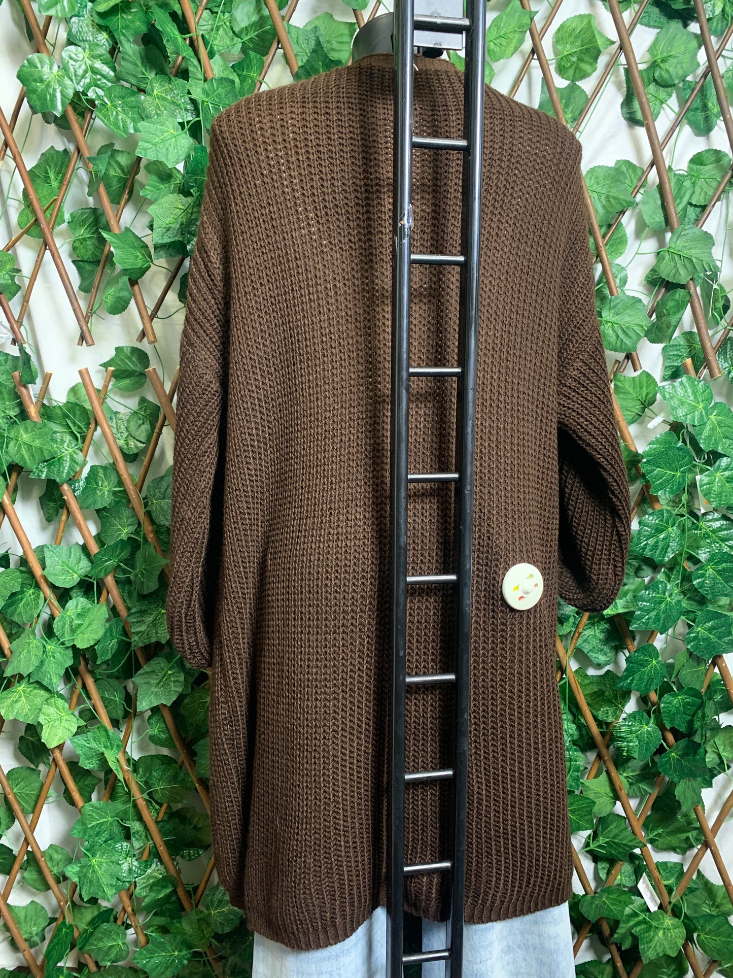 Cardigan lunga oversize