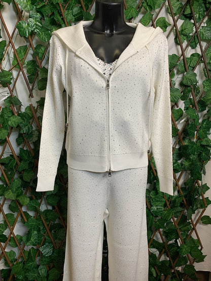 Tuta completo con brillantini