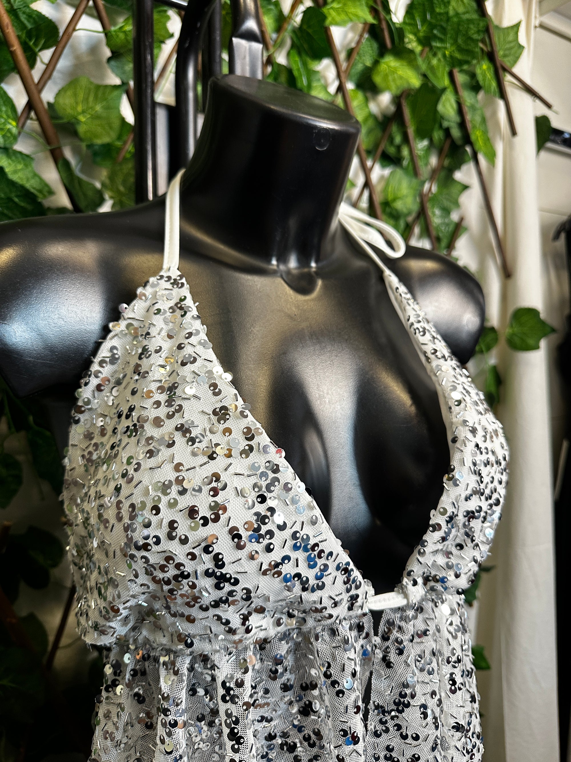 Completo Ibiza in paillettes | taglia unica