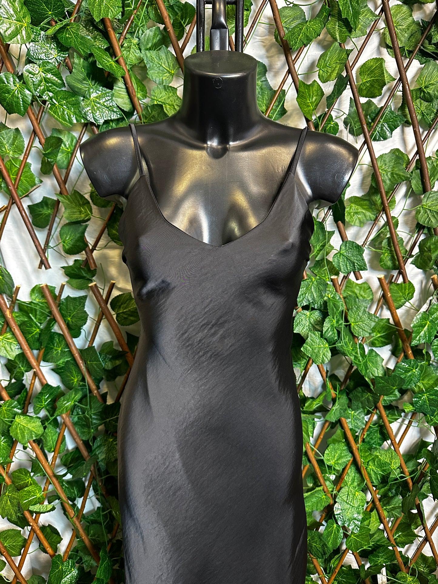 Vestito elegante lungo con la schiena scoperta | taglia unica