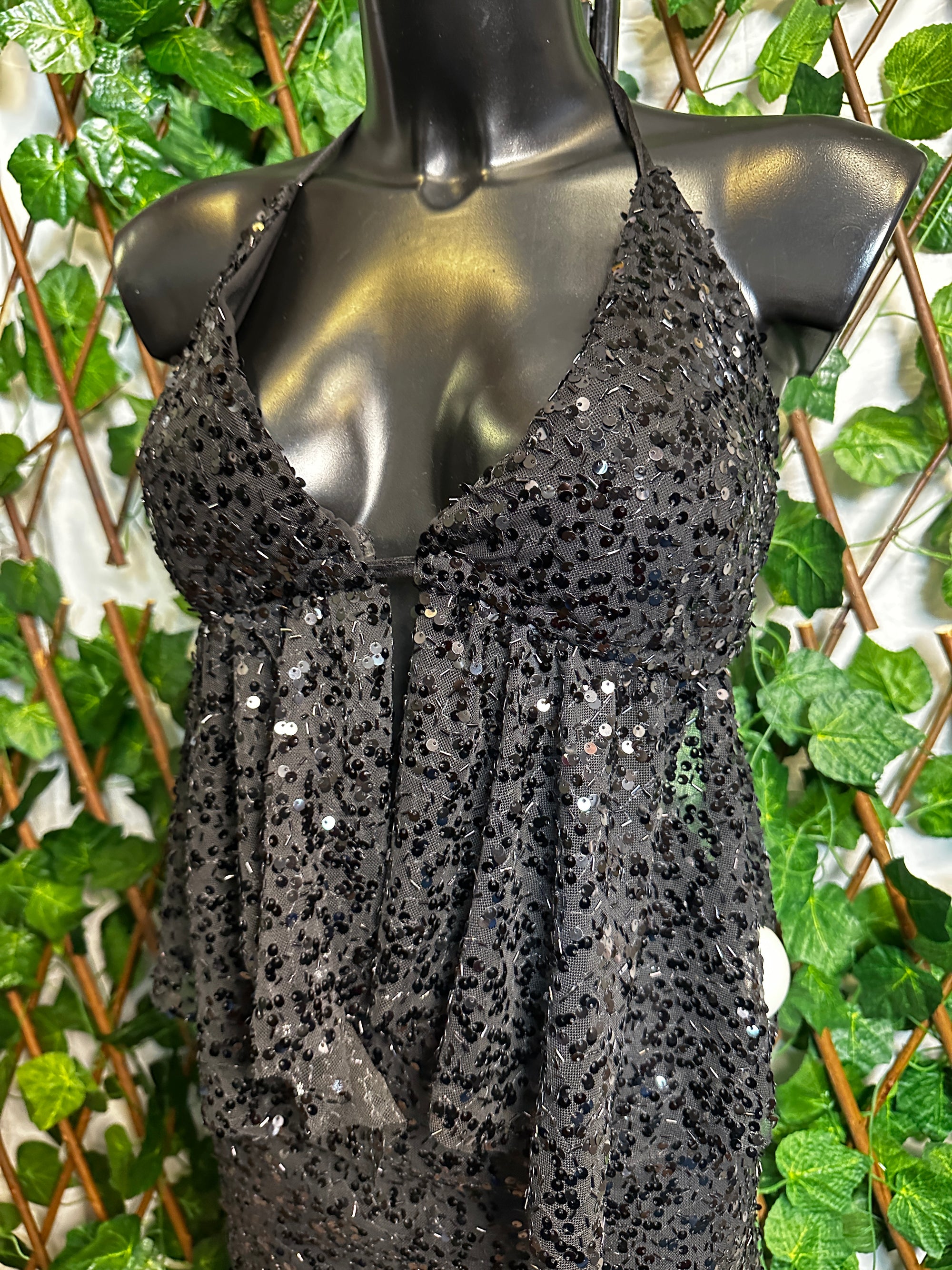 Completo Ibiza in paillettes | taglia unica