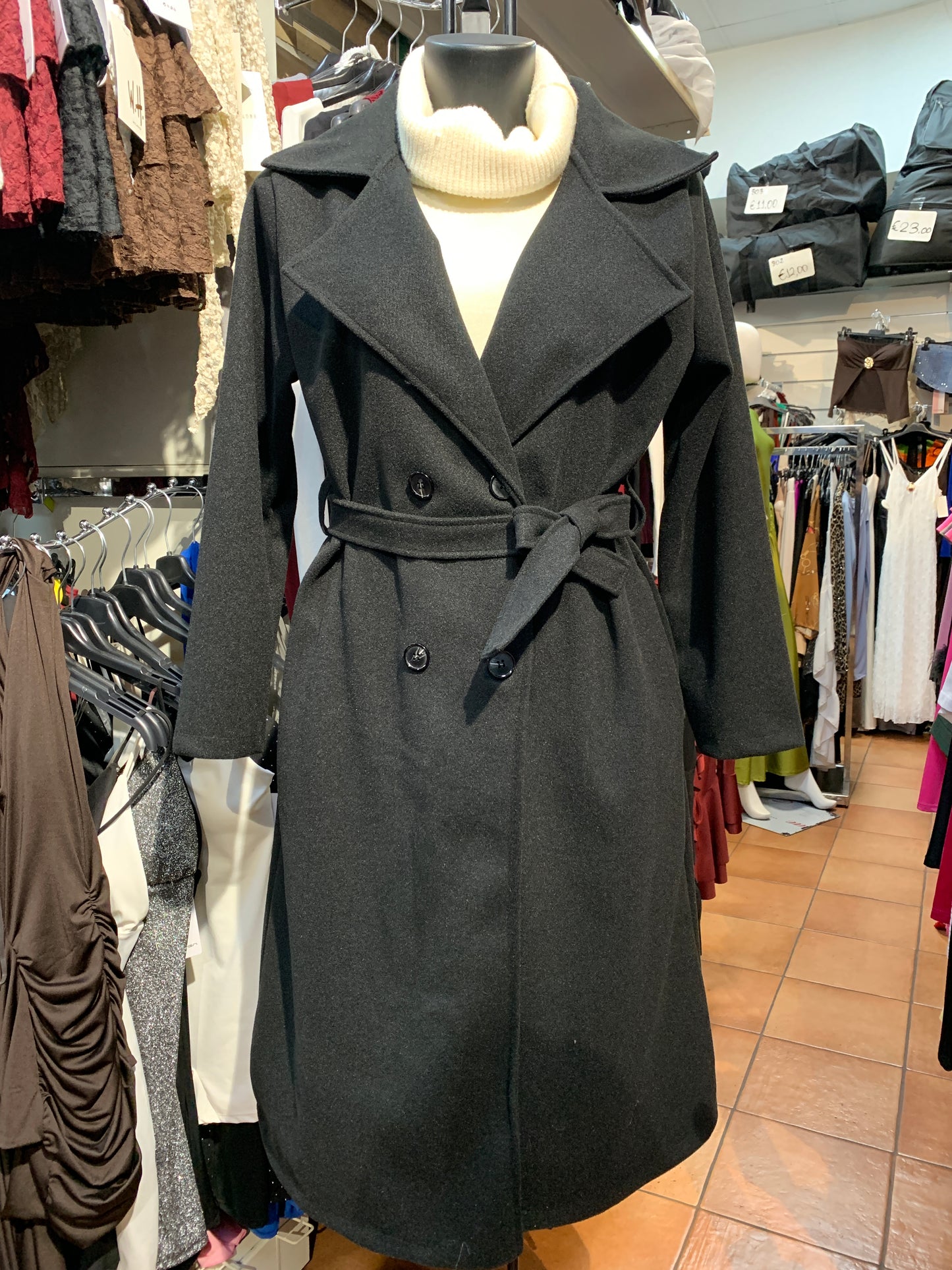 Cappotto lungo leggero