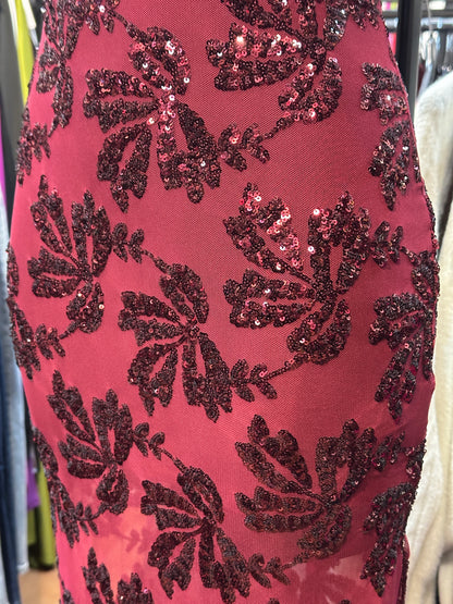 Abito a fascia con paillettes e spacco – DIVA SEGRETA 💎✨