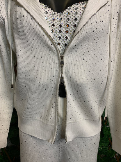 Tuta completo con brillantini