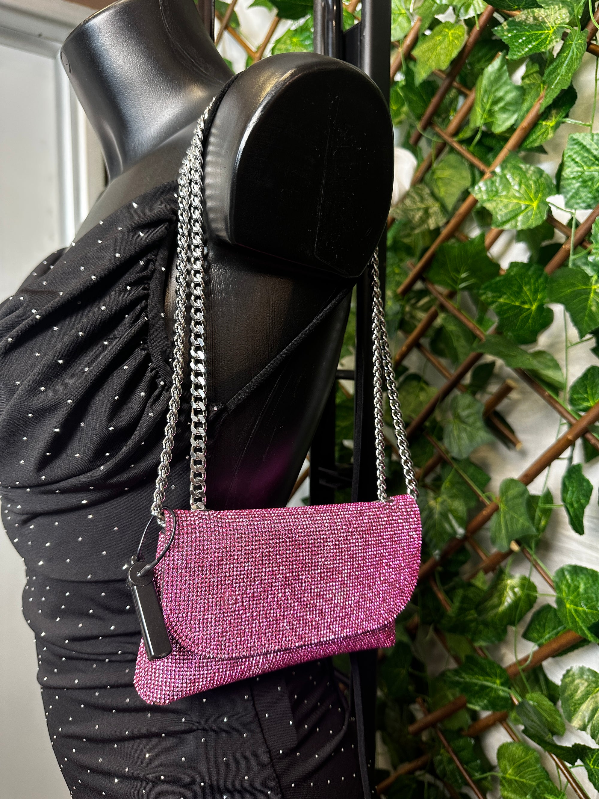 Borsa brillantinata