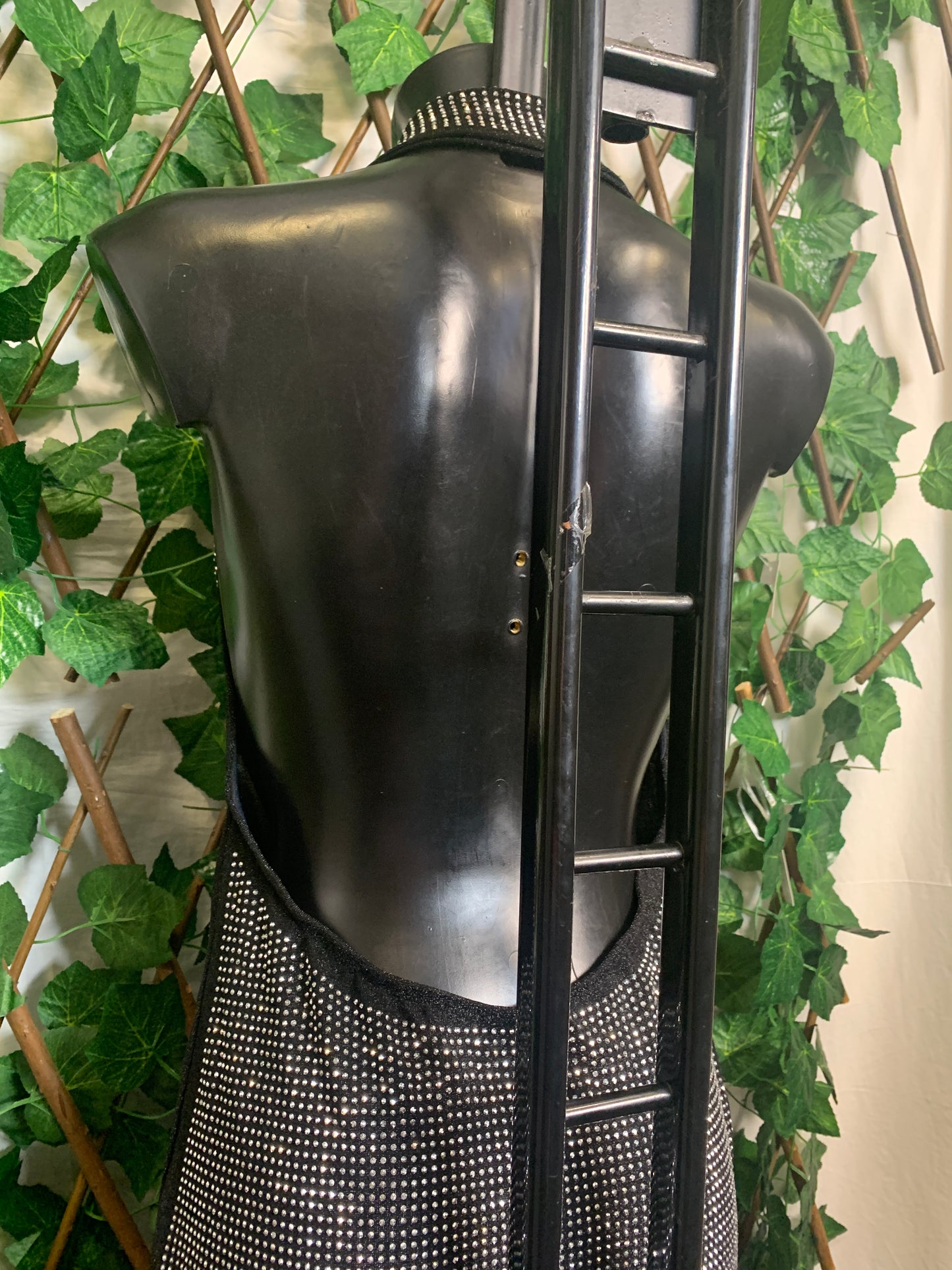 Vestito corto brillantino