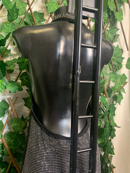 Vestito corto brillantino