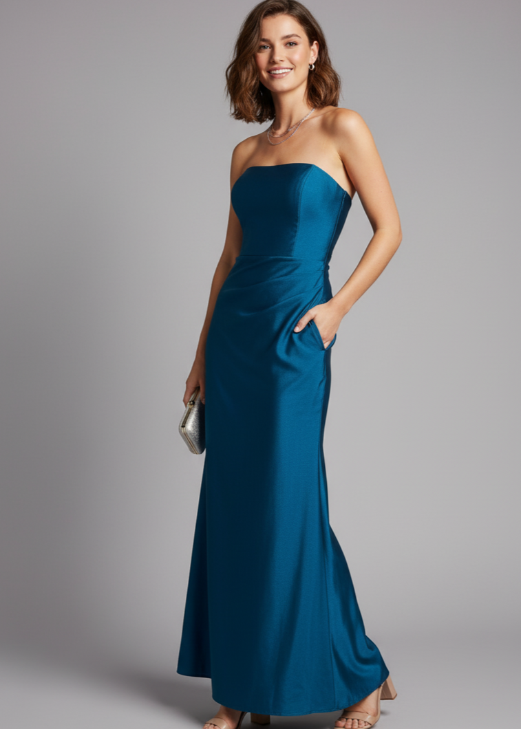 💃 Cerchi un abito da cerimonia che esalta la figura?

Questo abito a fascia elegante è pensato per valorizzare ogni curva con semplicità e classe.
Il tessuto è elasticizzato, avvolge il corpo come una seconda pelle, mentre la linea senza spalline lascia spazio a spalle e décolleté.
Disponibile in blu scuro, bordò intenso e nero: tre colori perfetti per ogni evento.

✨ Abito da Cerimonia a Fascia – Elegante, Sexy, Senza Tempo

Perché tutte lo scelgono

Taglia unica, veste da S a XL