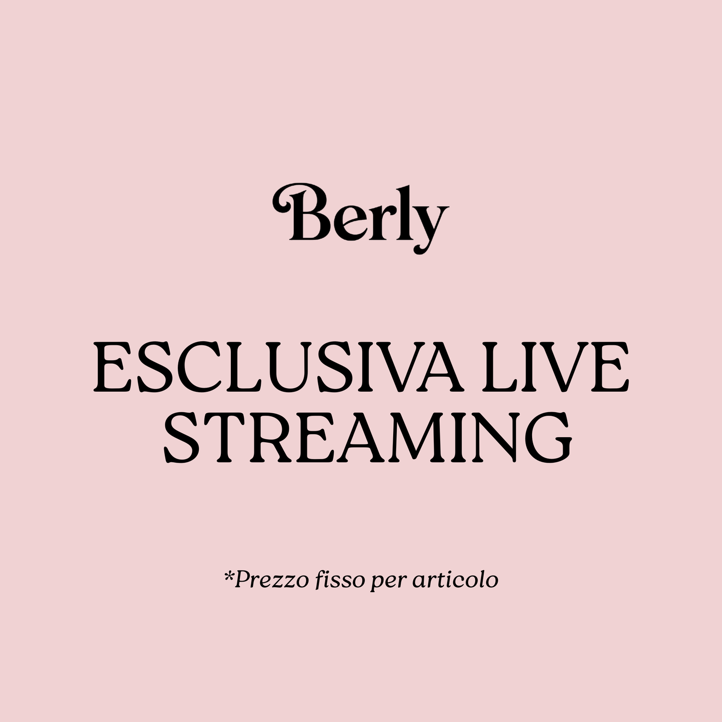 LIVE SHOPPING - BERLY MODA 