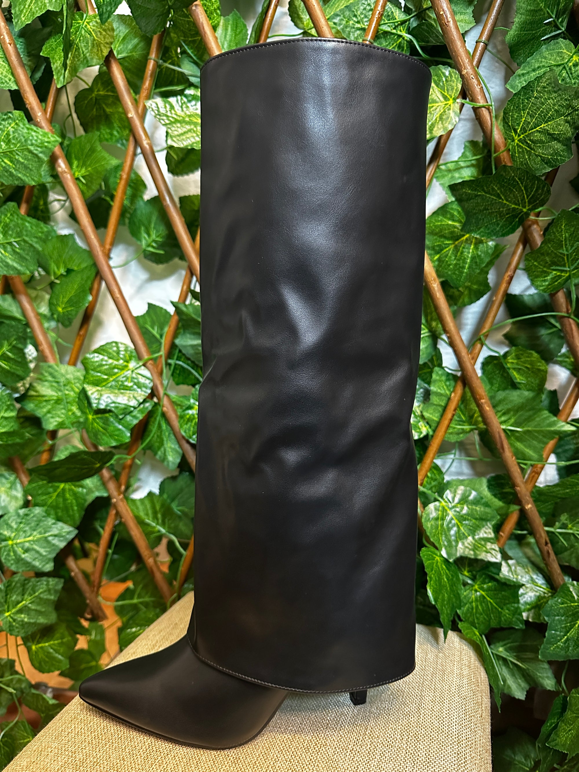 Stivale alto semplice (tacco 9cm)