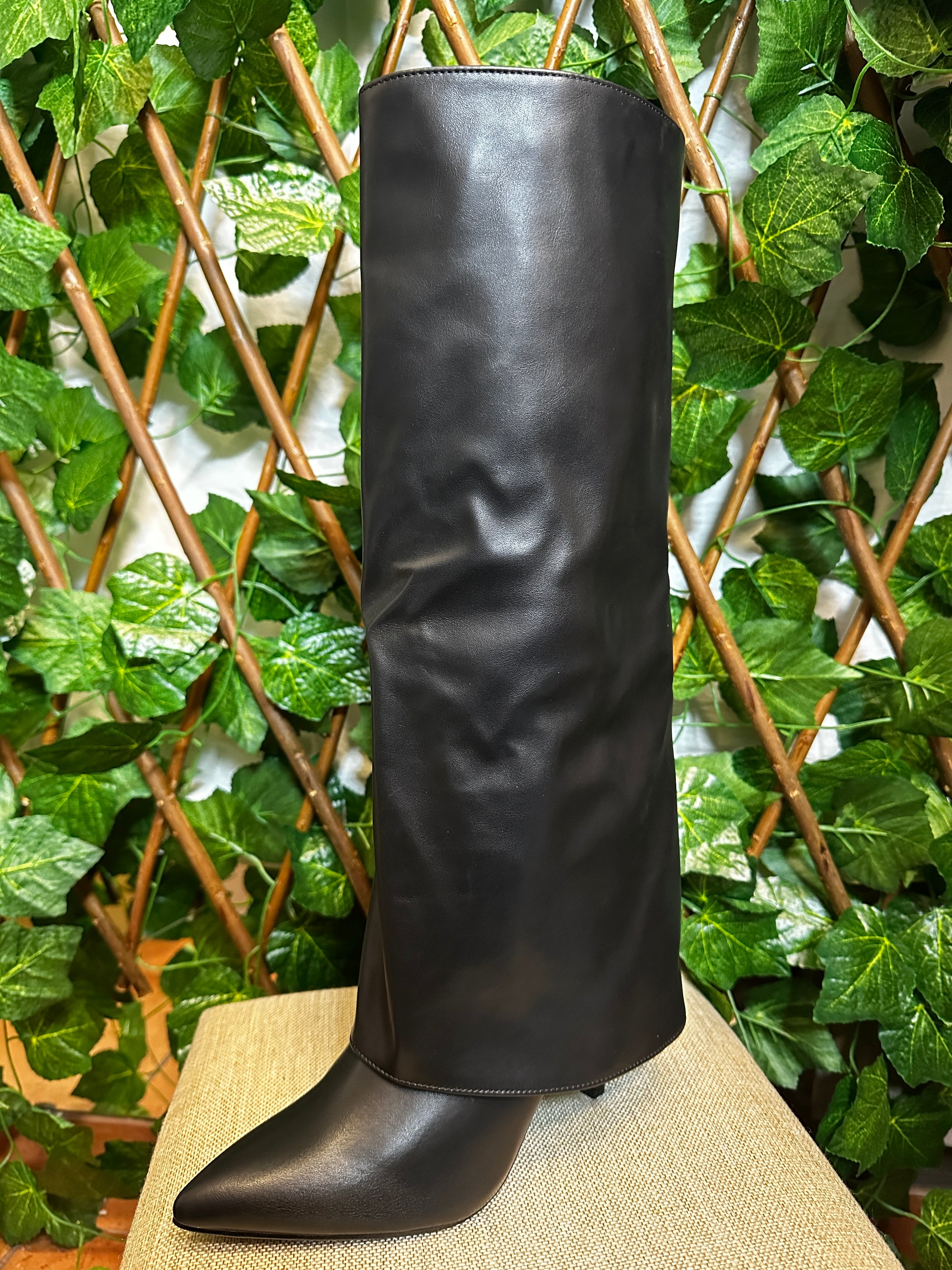 Stivale alto semplice (tacco 9cm)