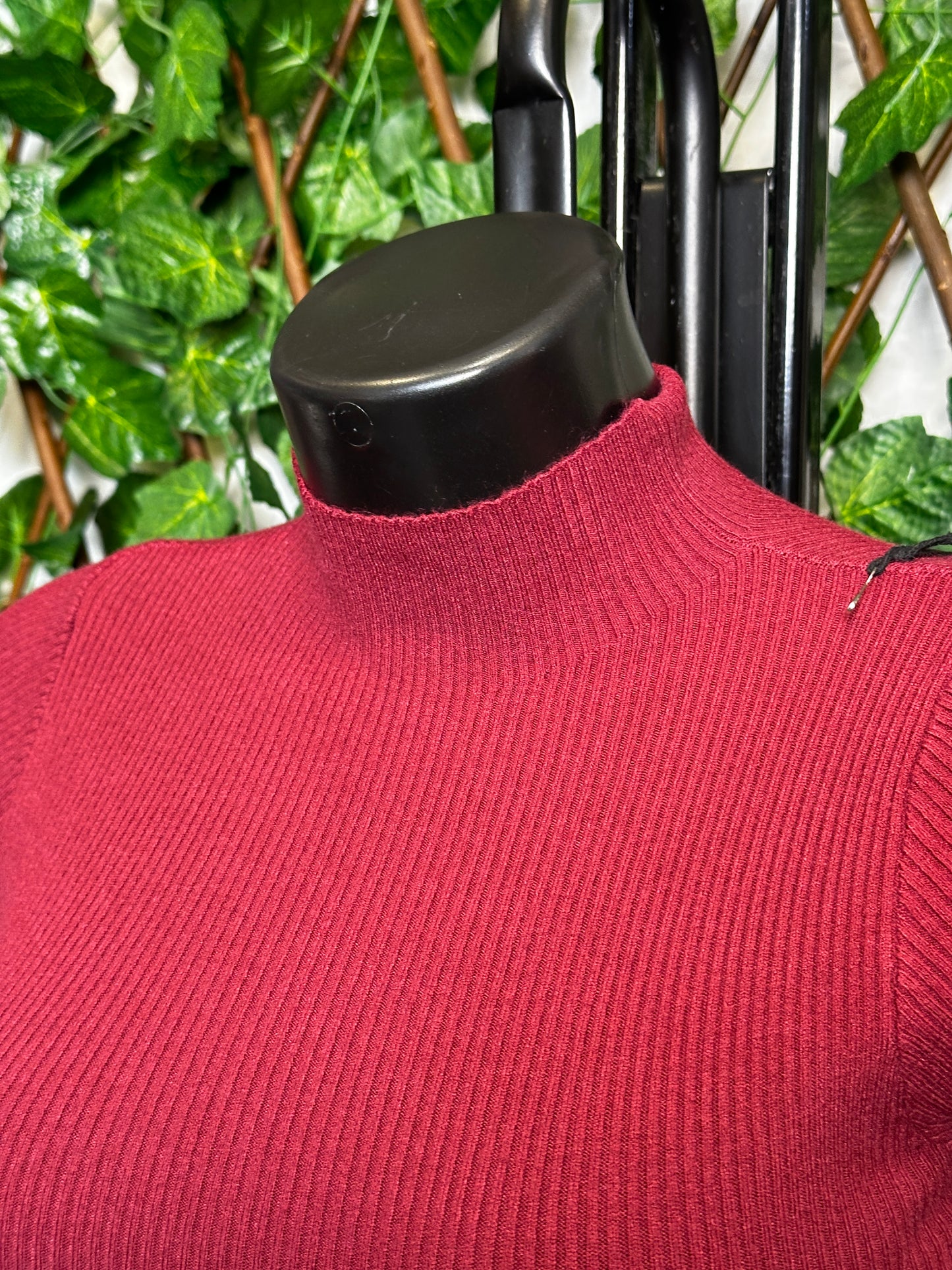 Maglione lungo con le maniche corte
