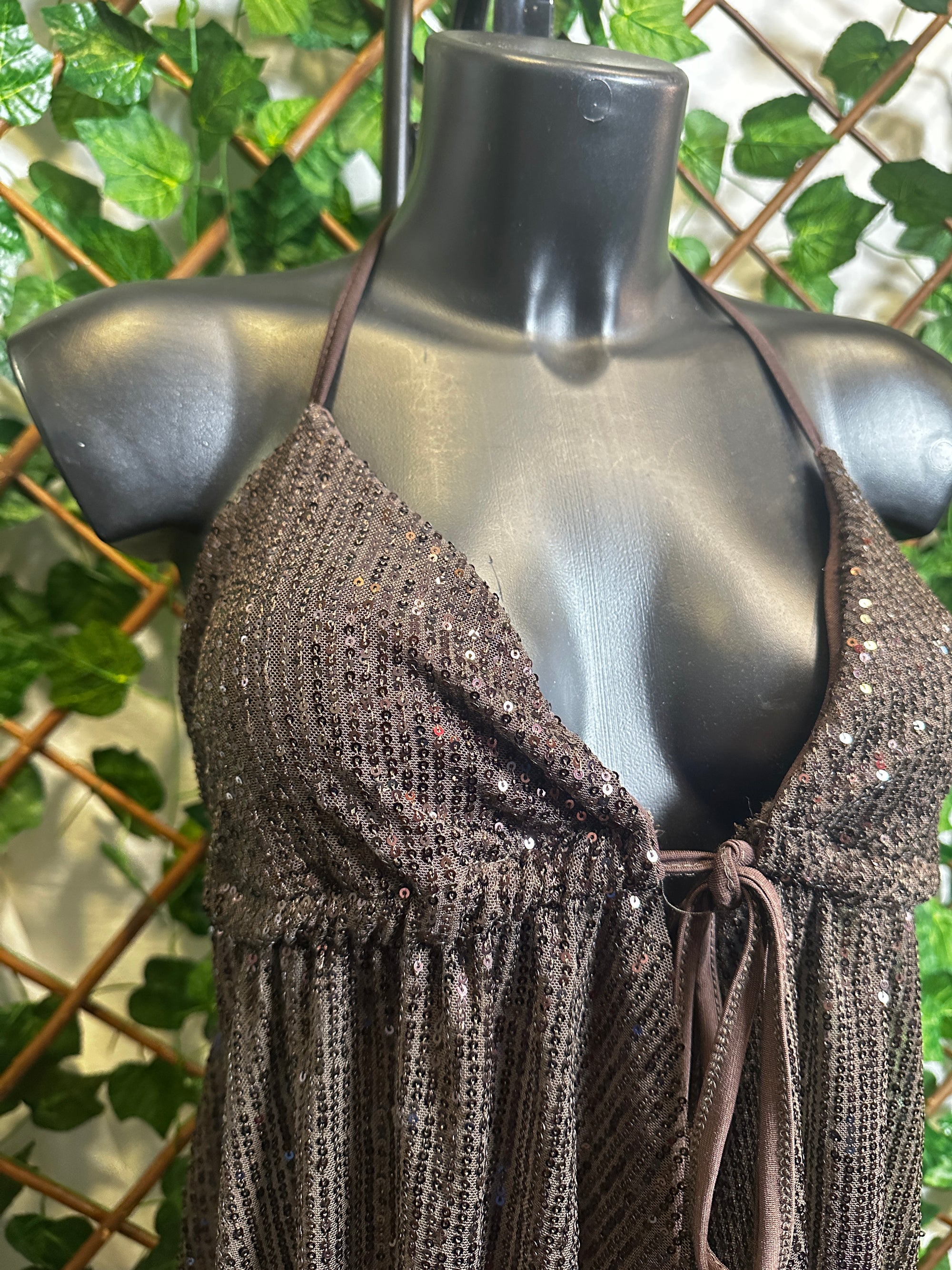 Top in paillettes | taglia unica