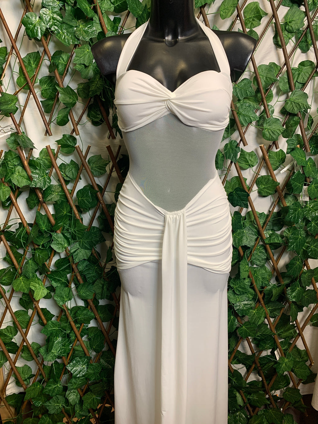 Vestito Elegante Trasparent