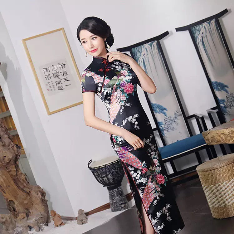 “QI PAO” - vestito lungo cinese orientale
