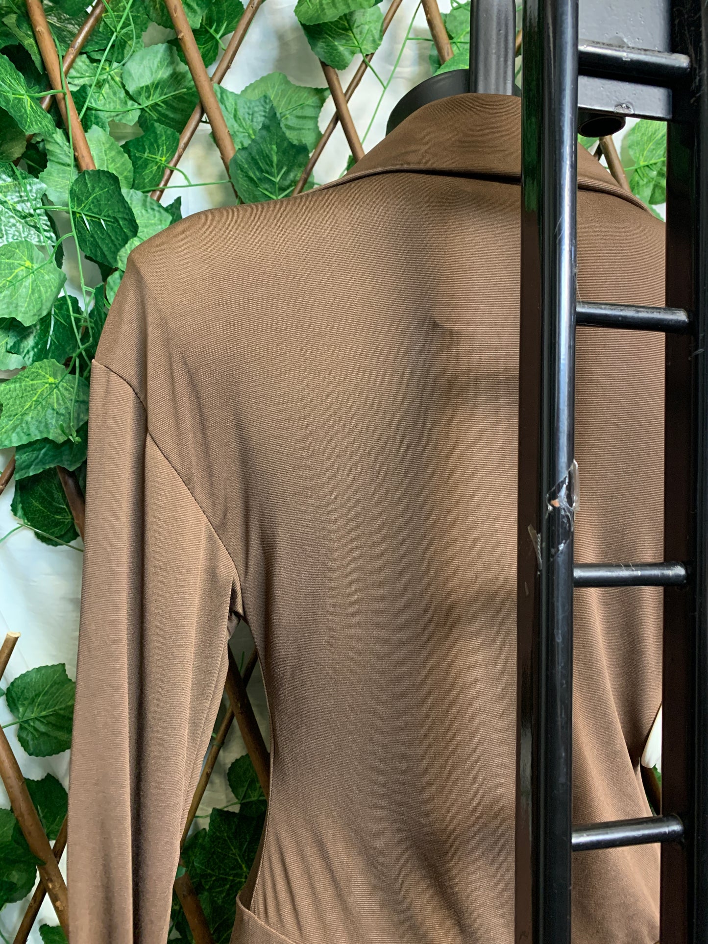 Vestito corto con manica lunga