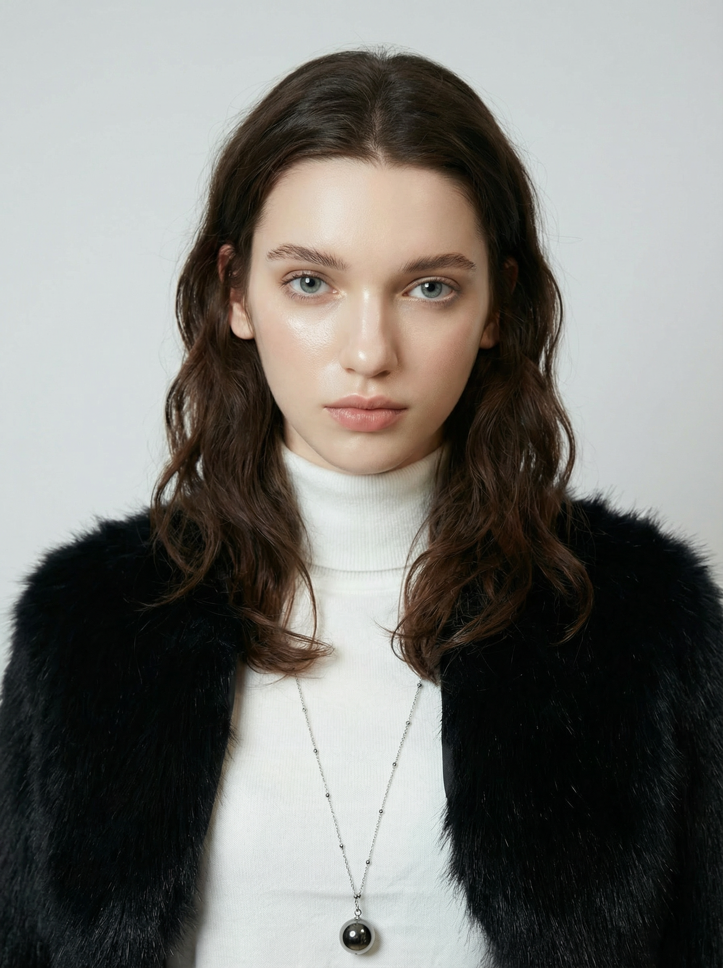 Bolero in pelliccia ecologica corto – LUXURY FATALE