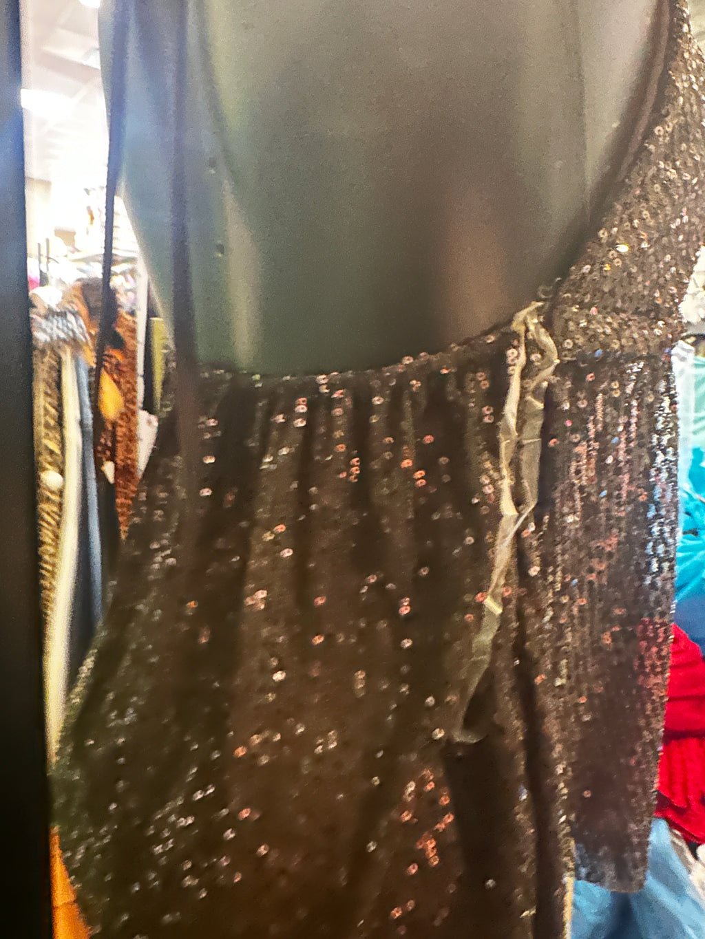 Top in paillettes | taglia unica