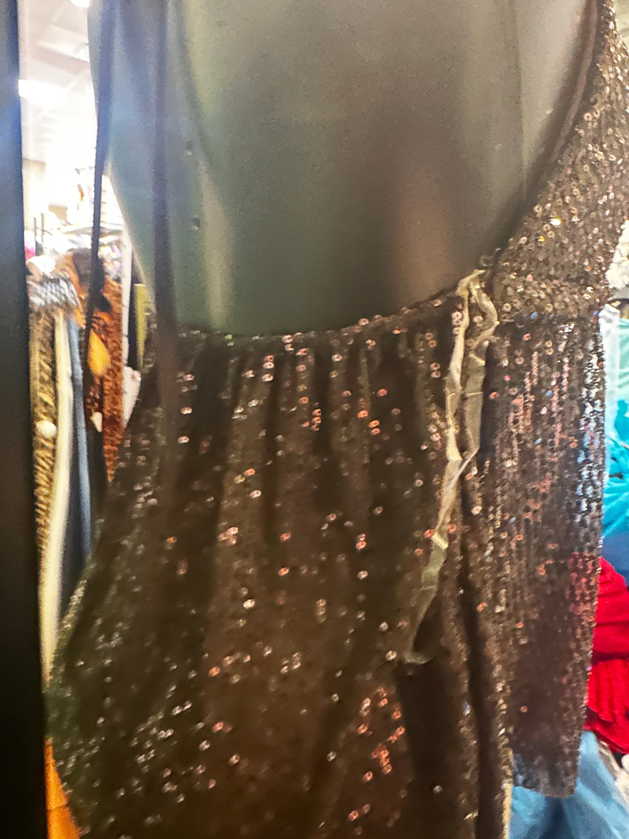 Top in paillettes | taglia unica