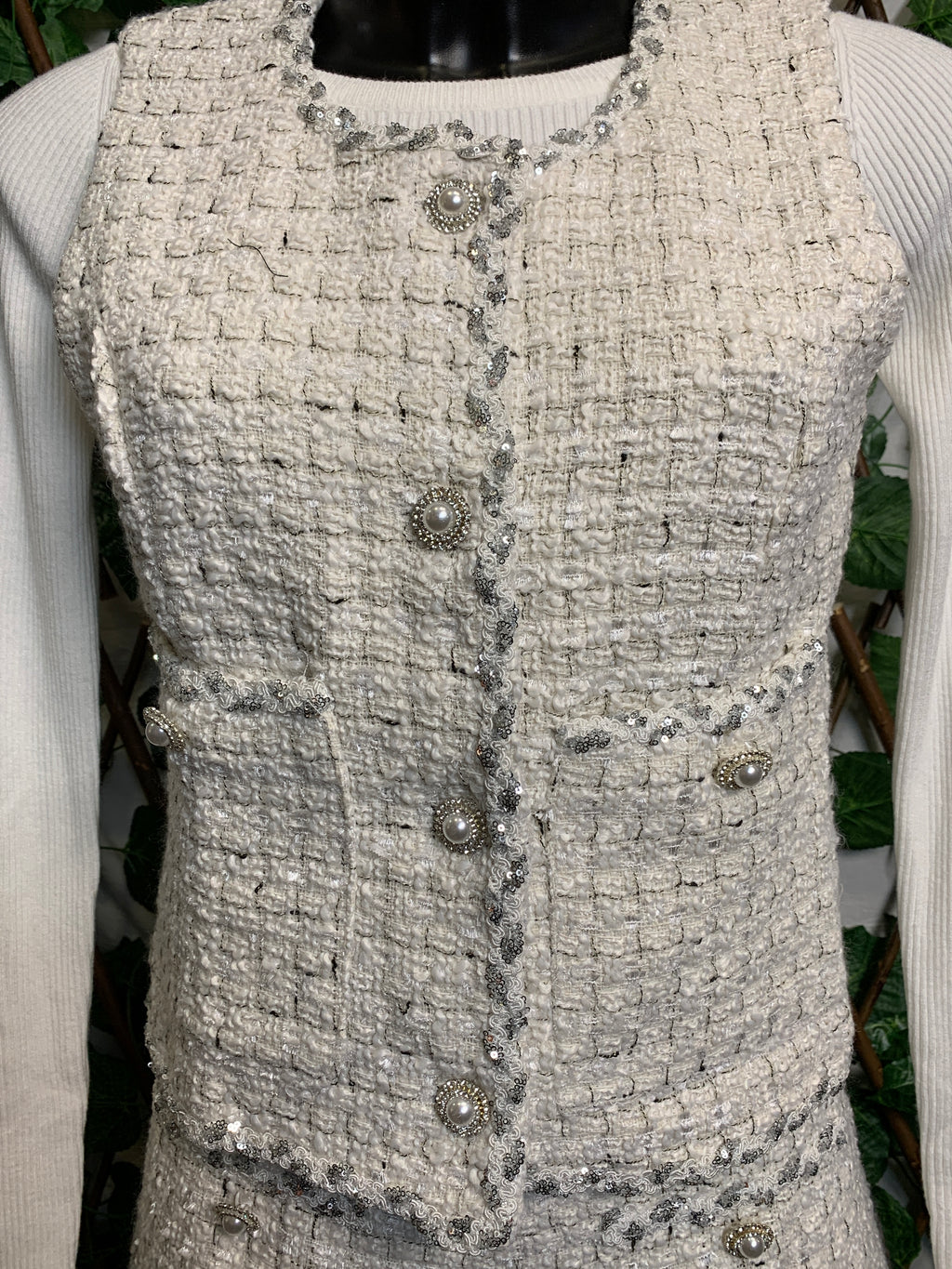 Completo in tweed