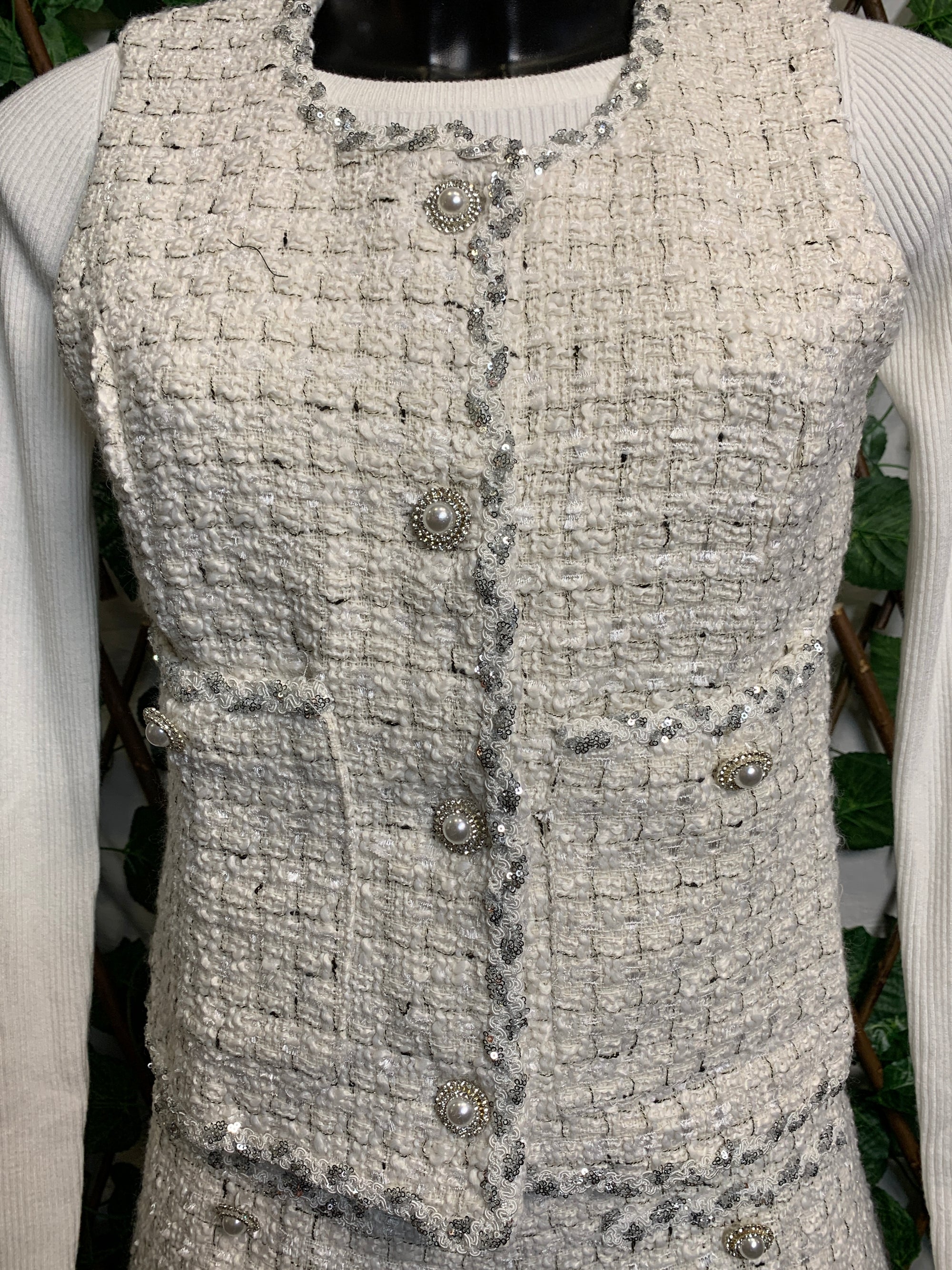 Completo in tweed