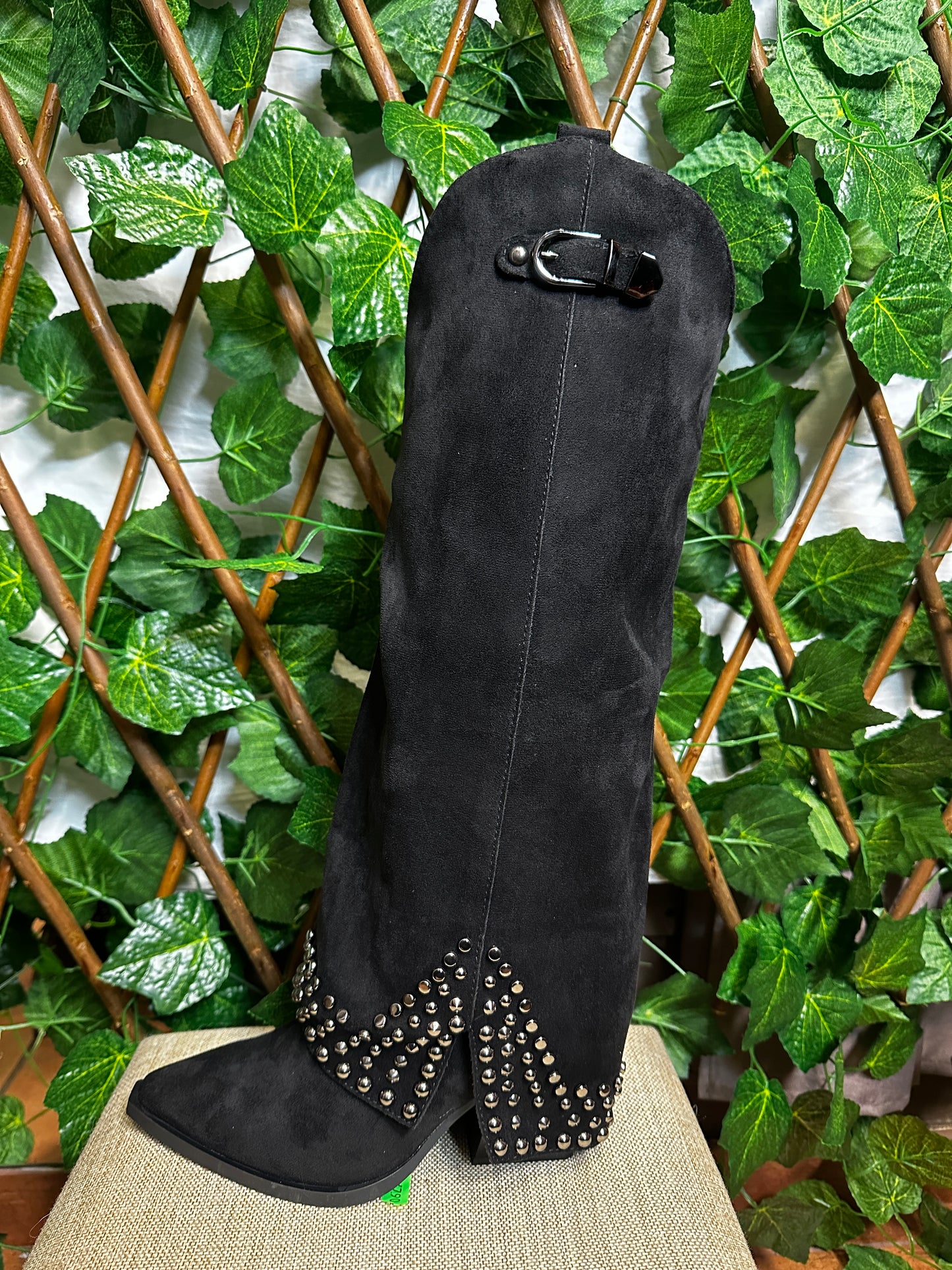 Boots with studs