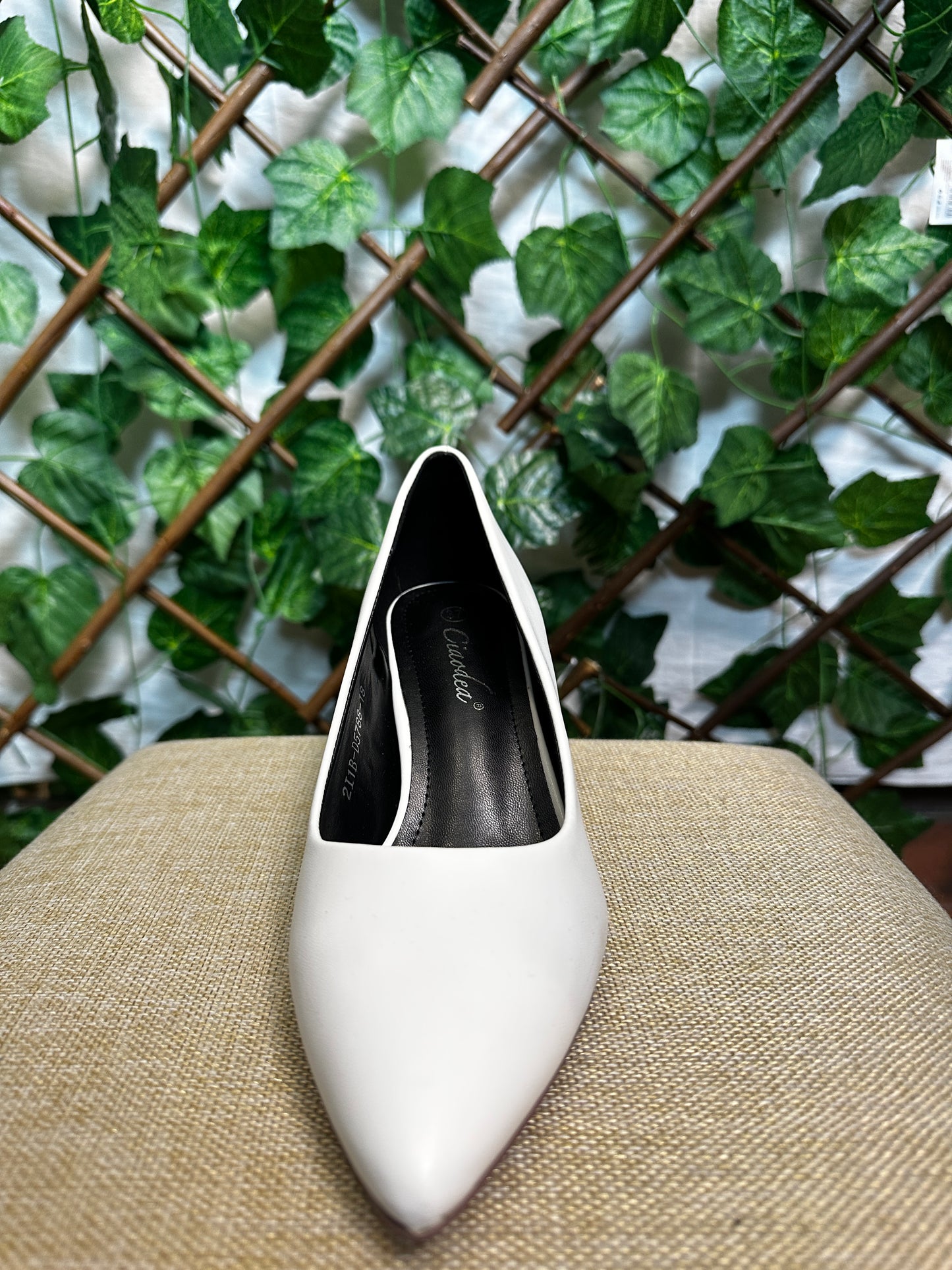 Low matte heels (3 inch heel)