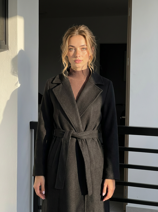 Cappotto lungo in pelliccia ecologica morbida – ABBRACCIO DI VELLUTO