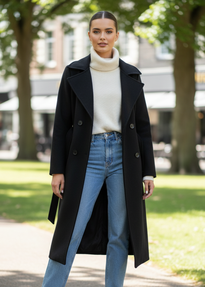 🧥 Vuoi un cappotto lungo leggero che completa ogni outfit?

Questo cappotto lungo leggero è il capo ideale per le mezze stagioni: elegante, versatile e facilissimo da abbinare.
La linea dritta slancia la figura, mentre il tessuto fluido cade morbido sul corpo.
Perfetto sia aperto che chiuso, è il cappotto che trasforma anche l’outfit più semplice.

✨ Cappotto Lungo Leggero – Chic, Versatile, Perfetto Tutti i Giorni

Perché lo amerai

Taglia unica, veste da XS a L