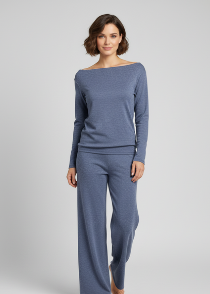 🤎 Completo in maglia a maniche lunghe – CALMA SENSUALE