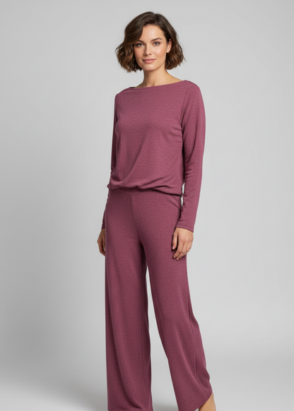 🤎 Completo in maglia a maniche lunghe – CALMA SENSUALE