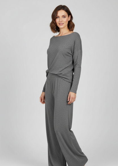 🤎 Completo in maglia a maniche lunghe – CALMA SENSUALE