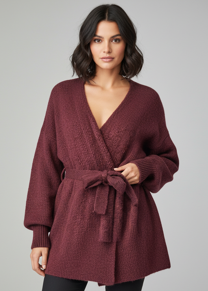 Coprispalle/Mini-abito a portafoglio – LUSSURIA MORBIDA 🍷✨