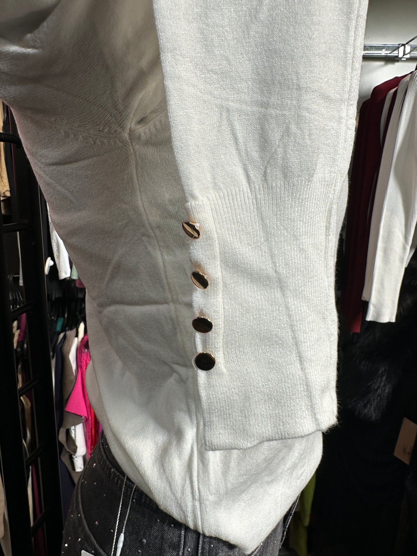 Top cropped dolcevita elasticizzato a costine – FUOCO INVERNO 🌡️🔥