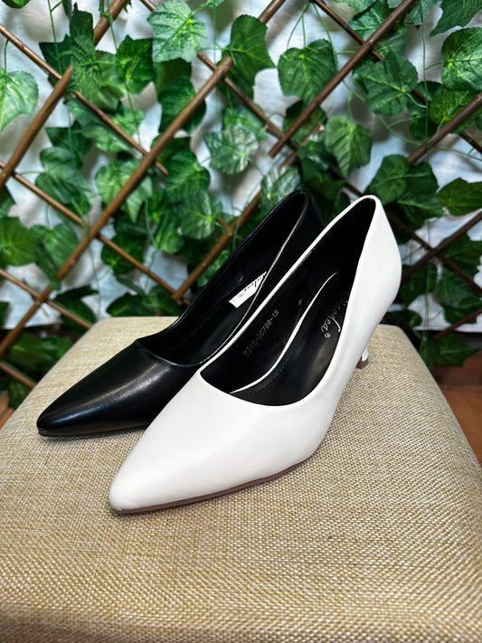 Low matte heels (3 inch heel)