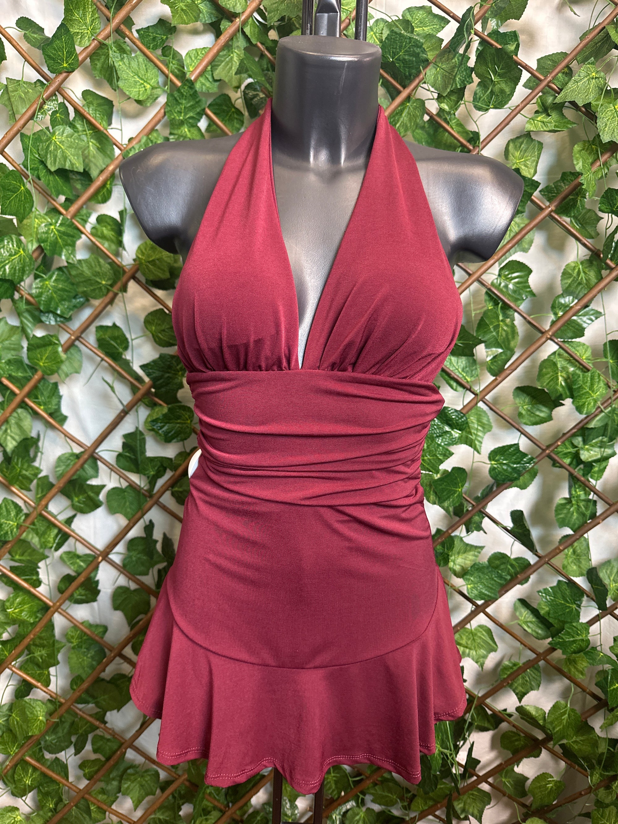 Minidress Corto Halter Sexy Chic