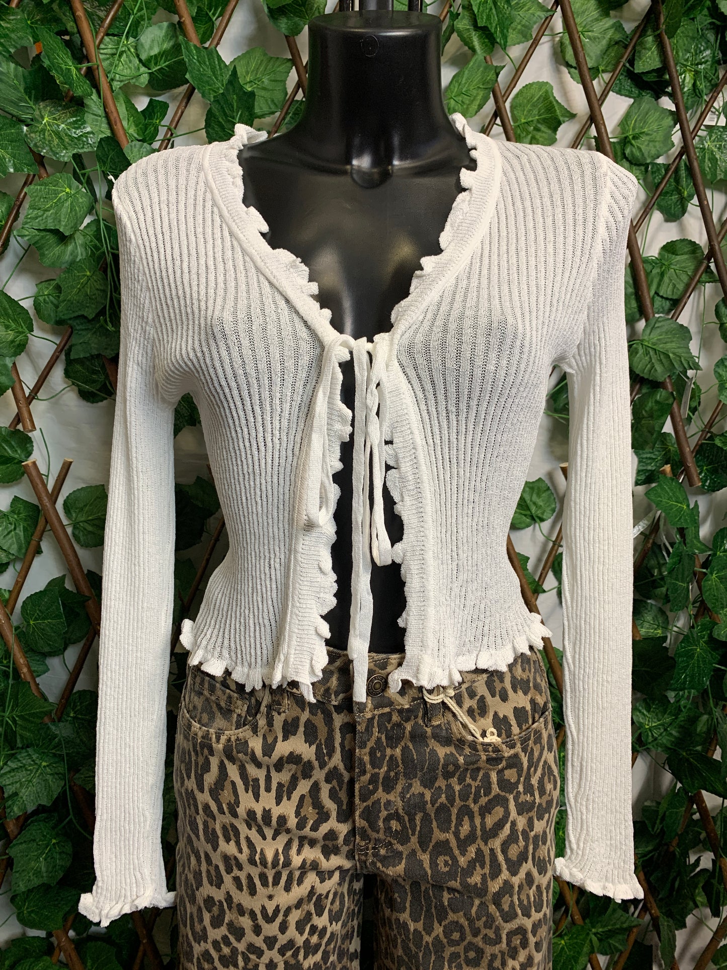 Top in maglia leggera