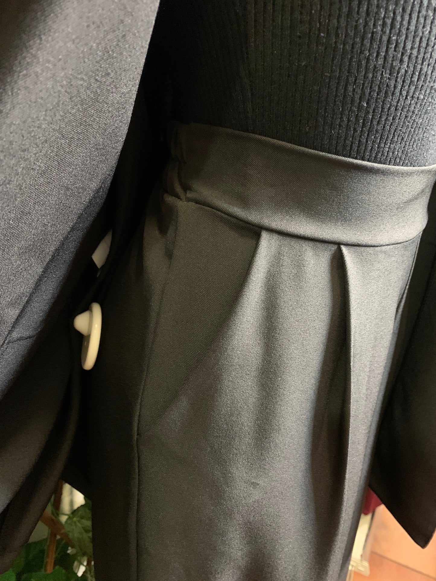 Completo gillet lunga con pantaloni