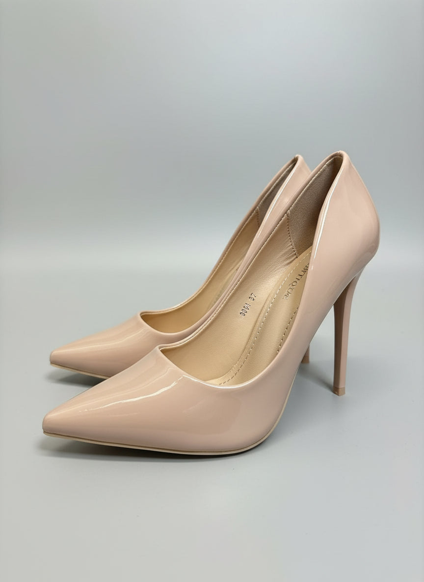 Décolleté lucide tacco a spillo 11cm – TENTAZIONE VERTIGINOSA