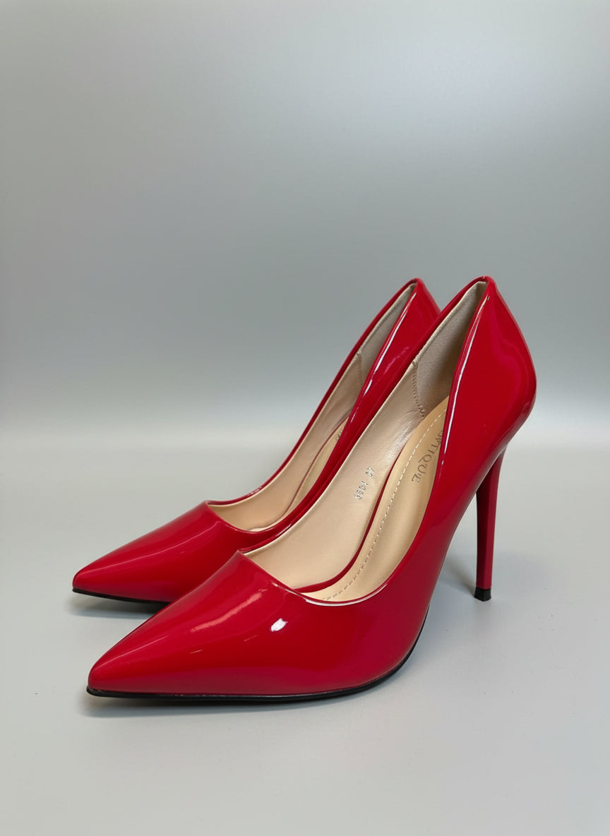 Décolleté lucide tacco a spillo 11cm – TENTAZIONE VERTIGINOSA