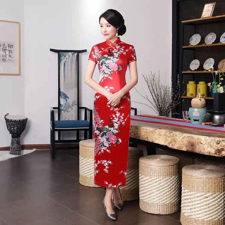 “QI PAO” - vestito lungo cinese orientale