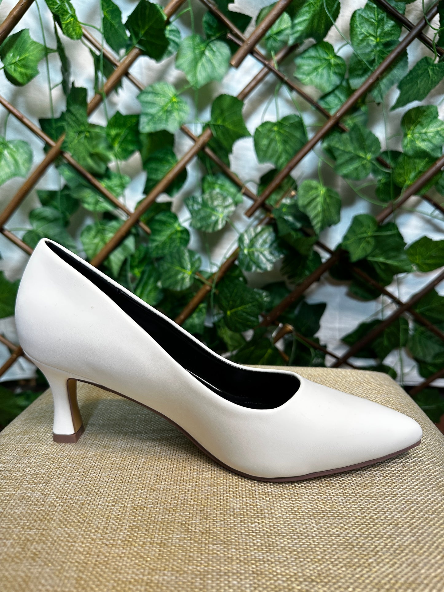 Low matte heels (3 inch heel)