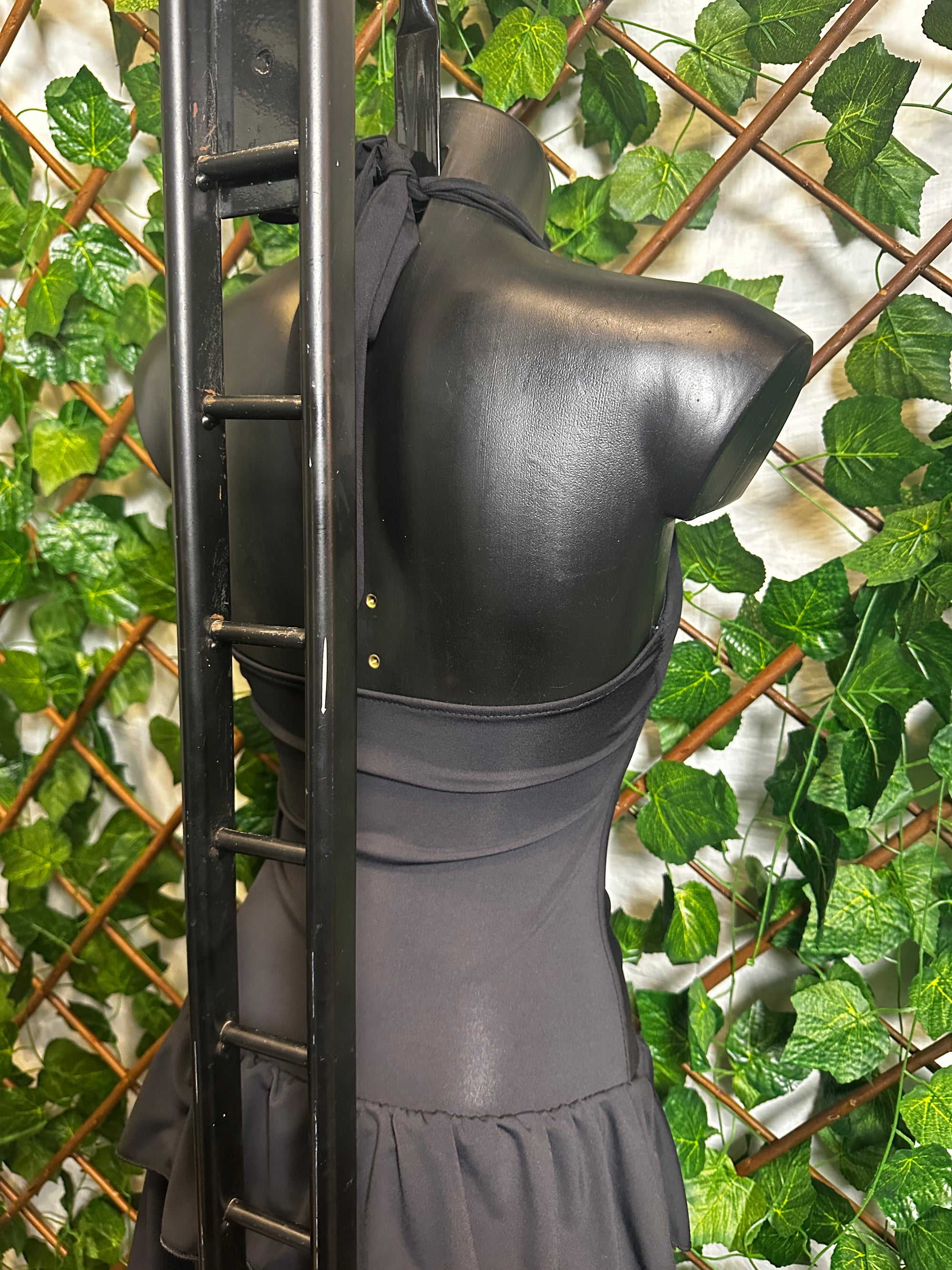 Vestito corto con arricciatura anteriore con dentro pantaloncini | taglia unica