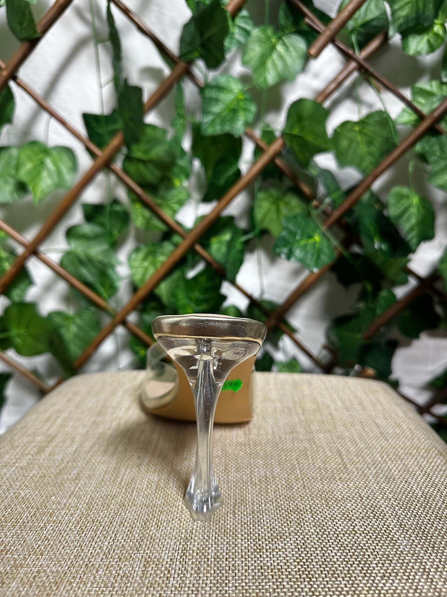 Clear Heeled Sandals (4.5 inch heel)